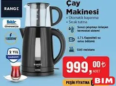 RANGE ÇAY MAKİNESİ